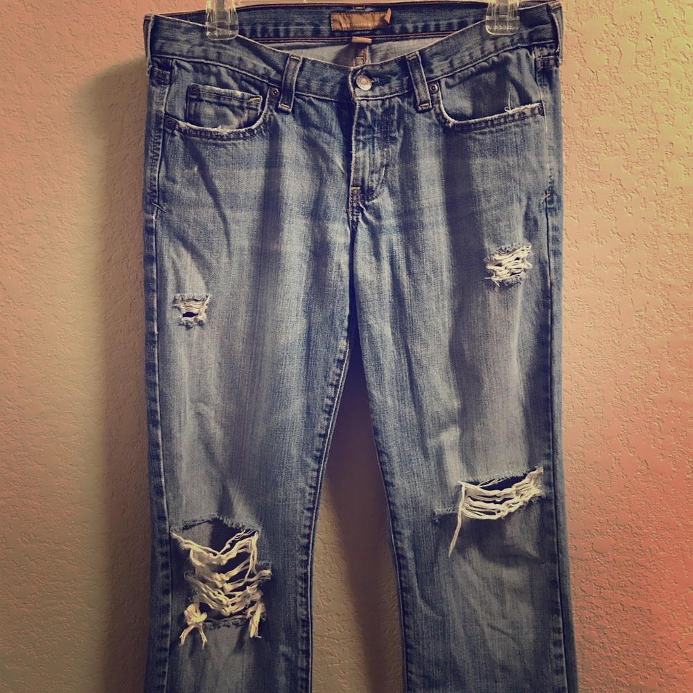 Vintage Ripped Abercrombie & Fitch Jeans 4 Long